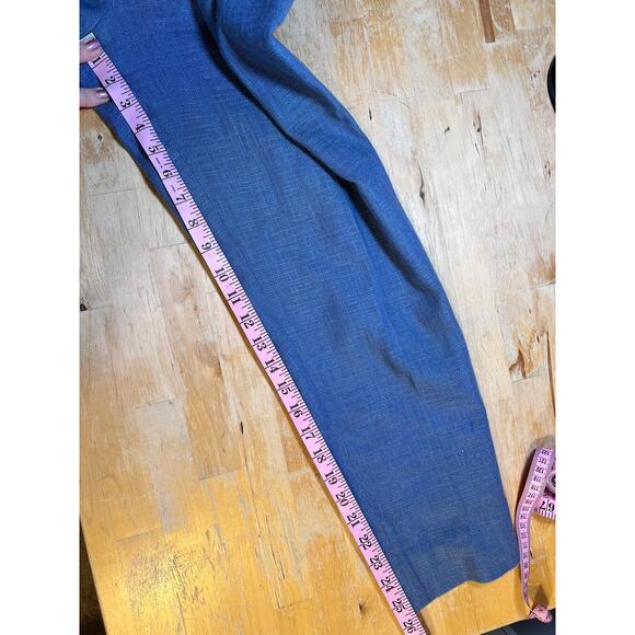 Vtg Alphorn Austria Folk Vest Waistcoat 36 Pants 38 Blue Green German Cottage - Picture 13 of 16